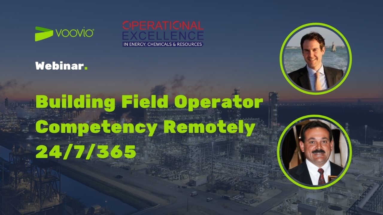 Webinar Building field operator competency remotely