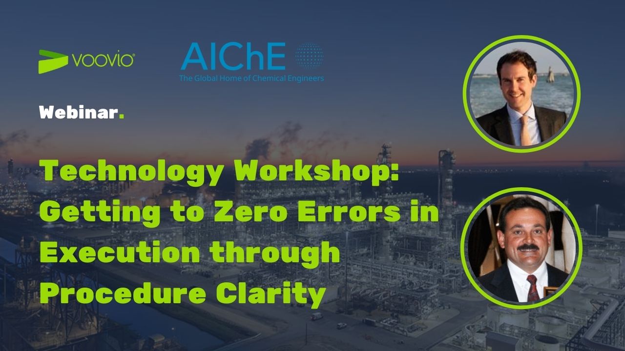 Webinar Voovio at AIChE Virtual Spring Meeting 2021