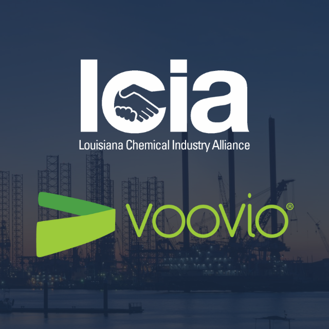 Voovio at the Louisiana Chemical Association Tradeshow on November 9 2021