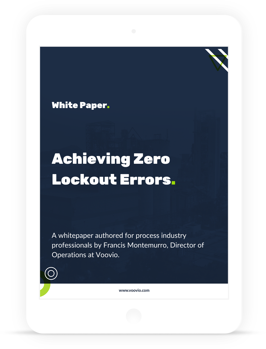 Whitepaper: Voovio:  Achieving Zerp Lockout Errors 
