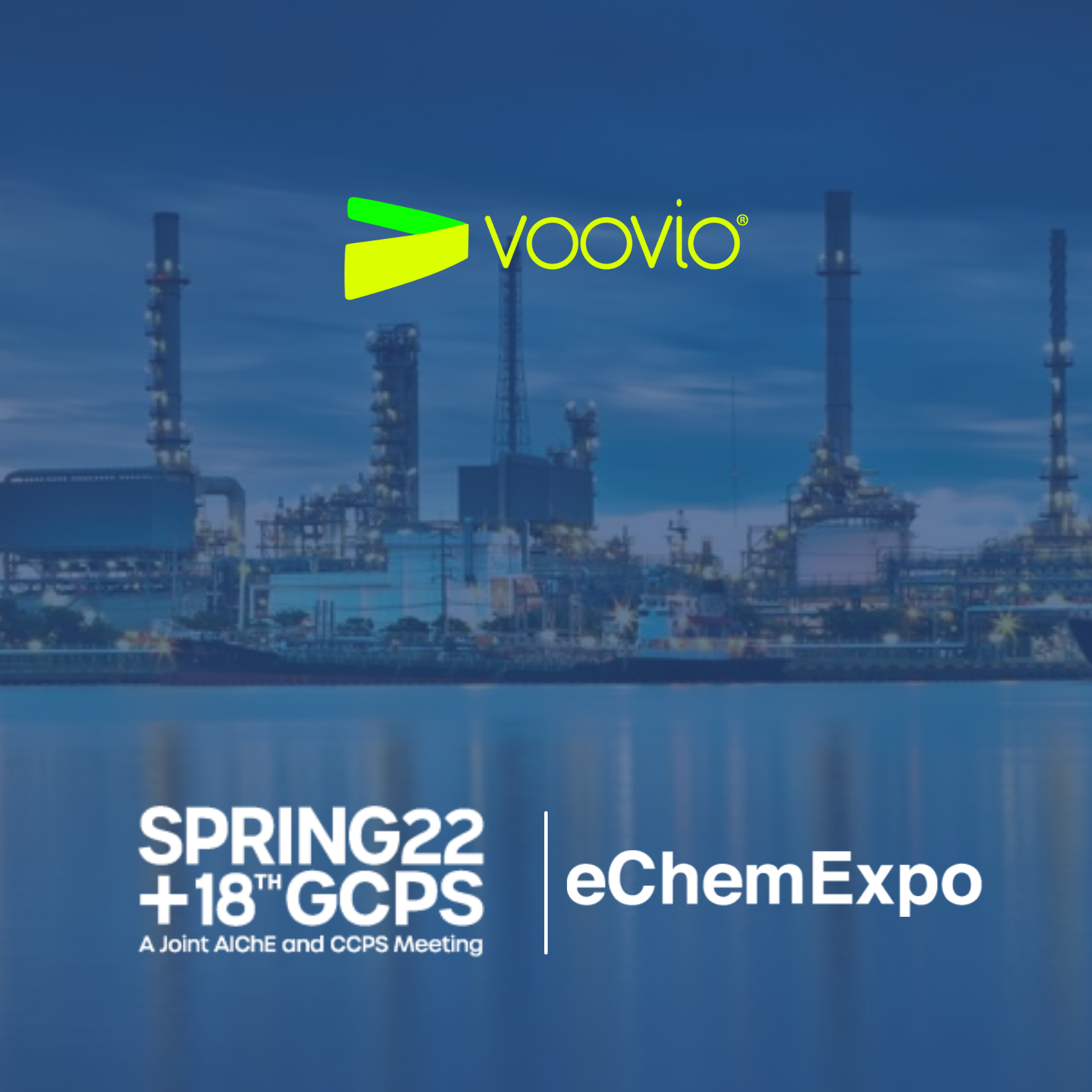 Voovio will join 2022 AIChE Spring Meeting and eChem Expo