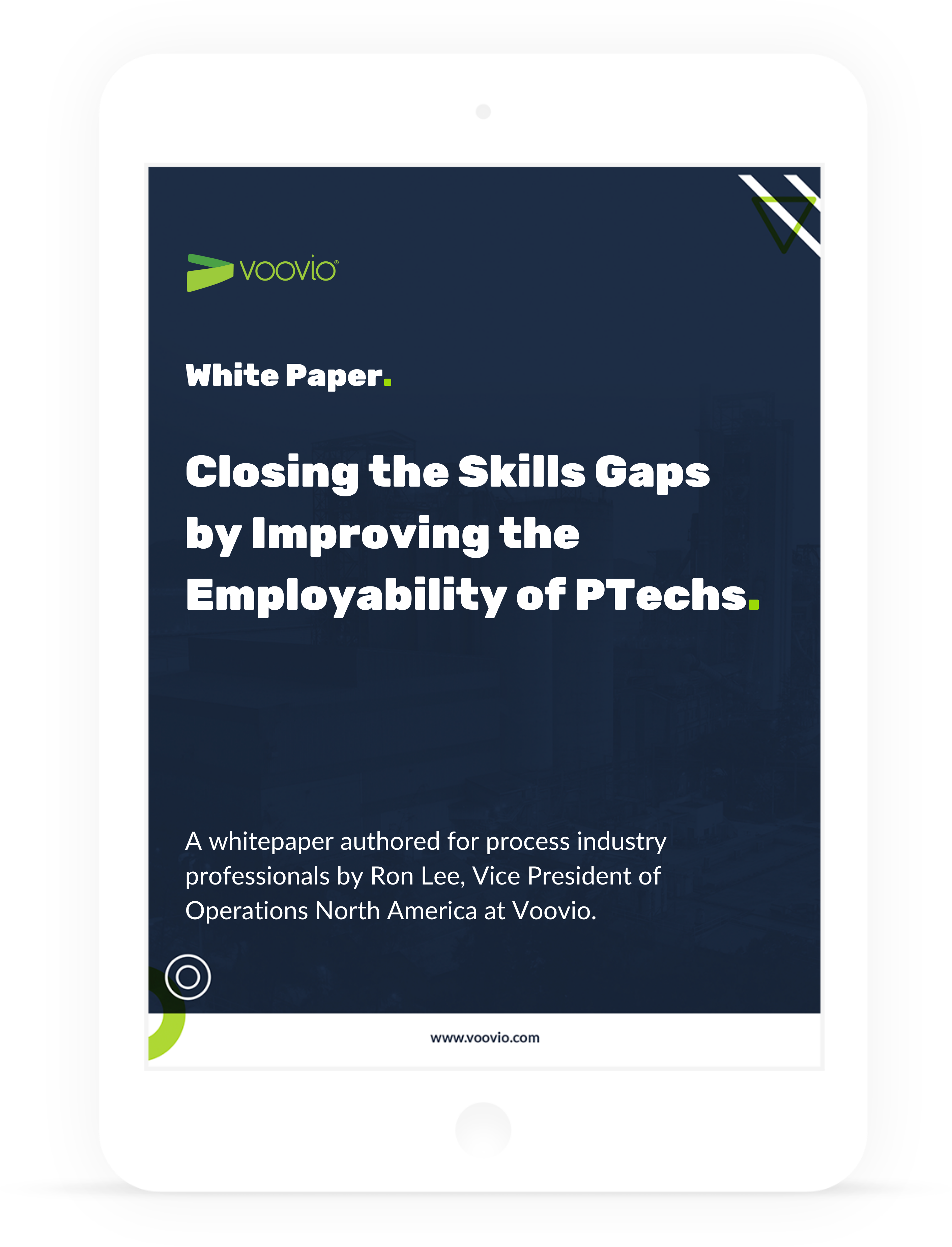 White Paper Voovio Closing the Skills Gaps by Improving the Employability of PTechs