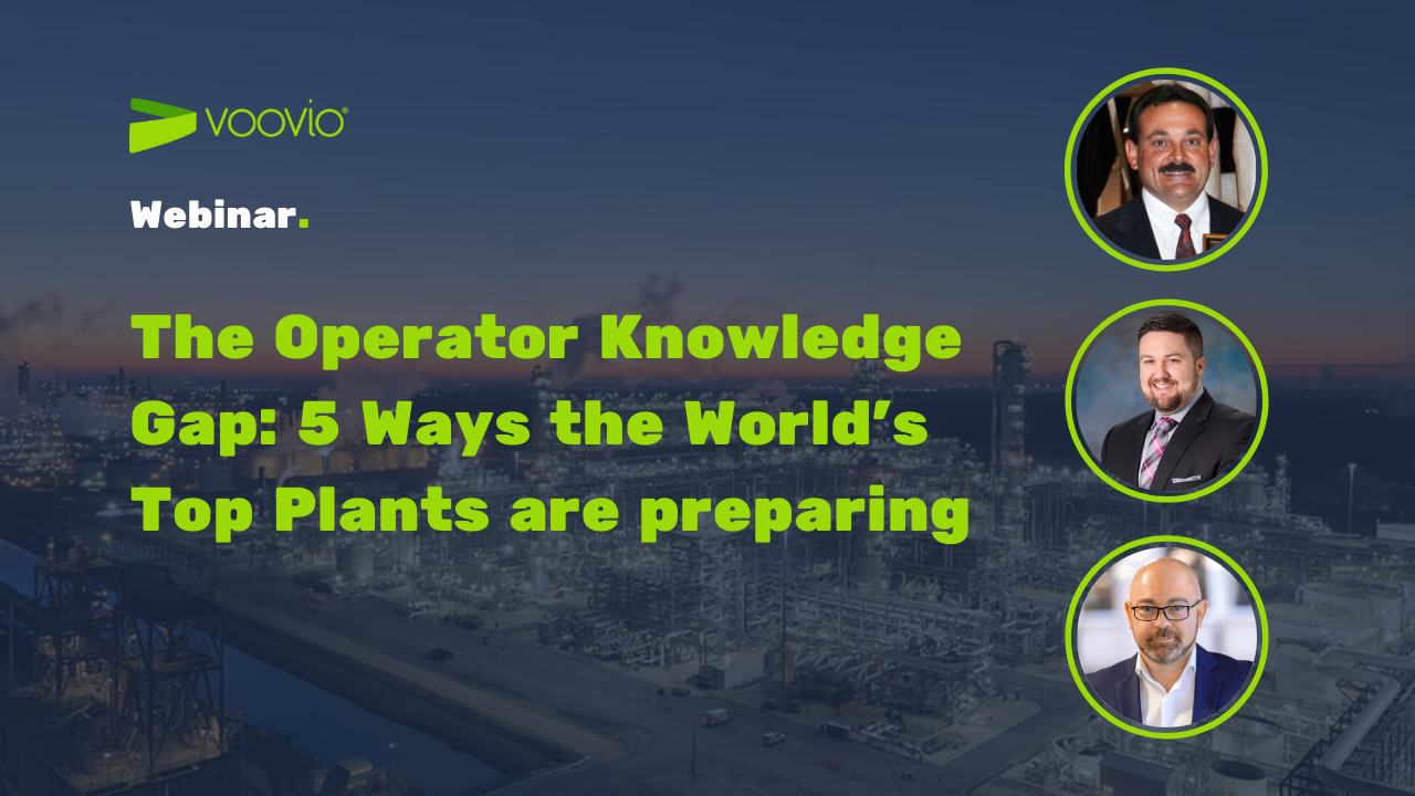 On-demand Webinar Voovio helps Closing the Operator Knowledge Gap in the Middle East