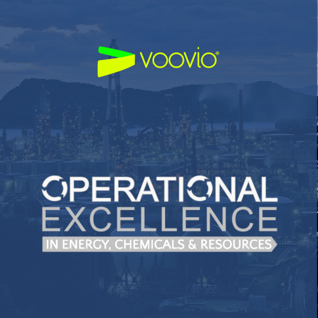 Voovio to join the Operational Excellence in Energy, Chemicals & Resources from 30th May - 1st June