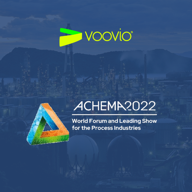 Voovio to join Achema in Frankfurt from Augst 22 - 26