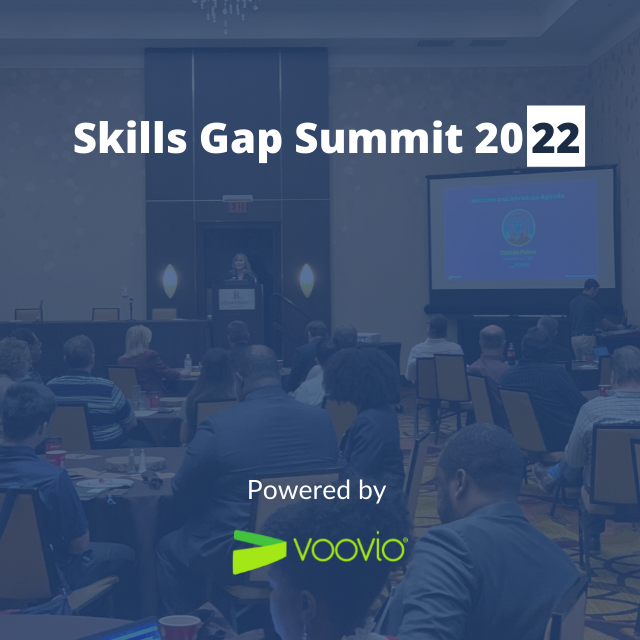 The Skills Gap Summit Voovio Email Banner