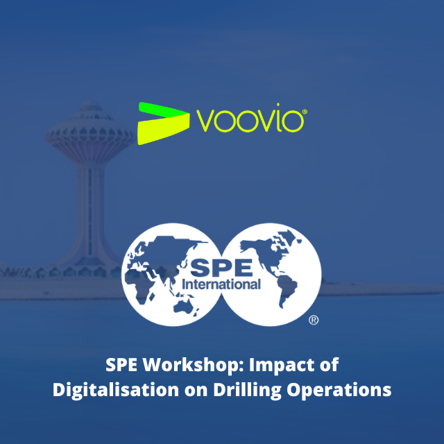 Voovio to join SPE Workshop: Impact of Digitalisation on Drilling Operations
