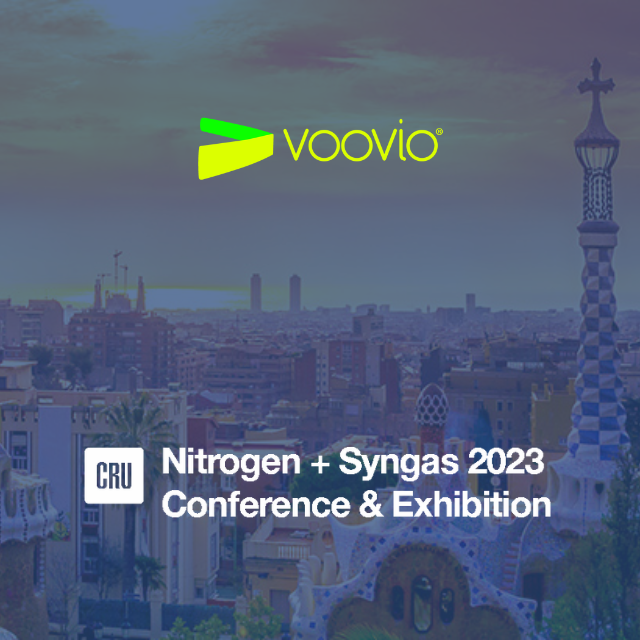 Voovio to join Nitrogen + Syngas Conference & Exhibition Barcelona