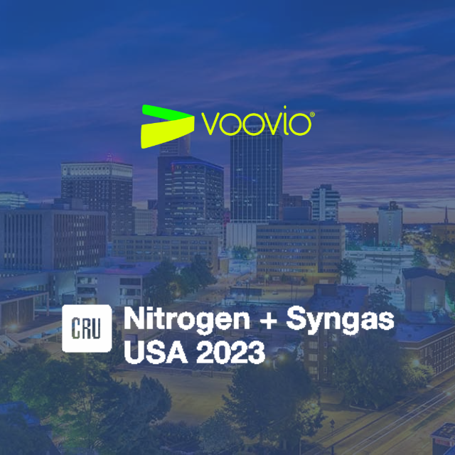 CRU Nitrogen + Syngas Tulsa, OK, USA May 22-24, 2023 Voovio