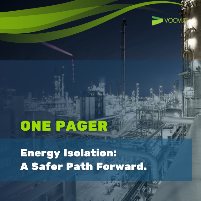 One Pager Voovio Energy Isolation