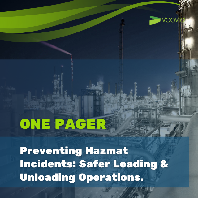 One Pager Logistics Loading Unloading Voovio