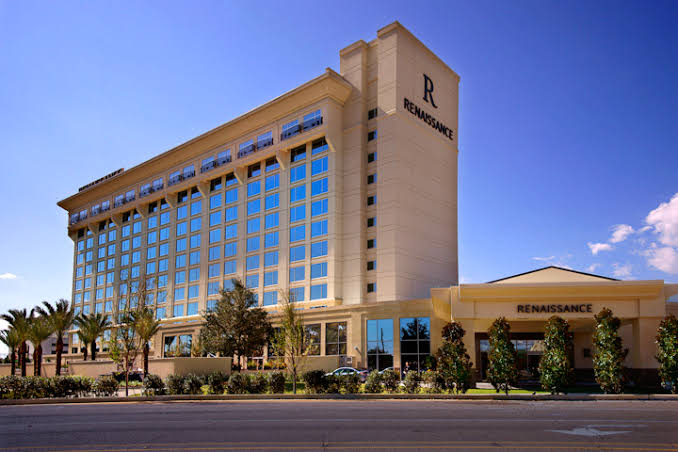 Exterior of the Renaissance Baton Rouge hotel